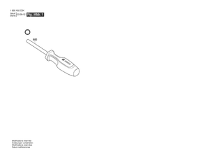 BOSCH Bit screwdriver - 1600A02C0K