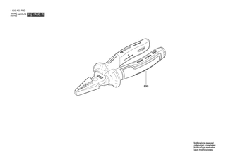 BOSCH VDE 180mm - 1600A02R2D
