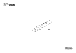 BOSCH VDE Cable Knife - 1600A02R2L