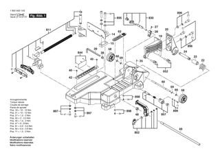 BOSCH GCB Base - 1600A02W15