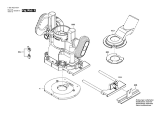 BOSCH Router Plunge Base - 1600A02W3Y
