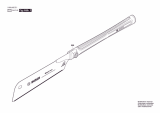 BOSCH Kataba Saw 270mm - 1600A02ZC1