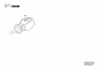 BOSCH Bit screwdriver stubby - 1600A032VV