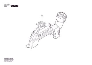 BOSCH GDE 180-CG Bare - 1600A033ZC