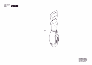 BOSCH Bottle Opener blue - 1600A035E5