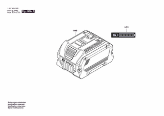 BOSCH Akku-Paket - 1607A350AS