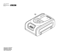 BOSCH Akku-Paket - 1607A350FN