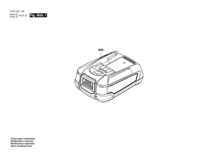 BOSCH Akku-Paket - 1607A350MU