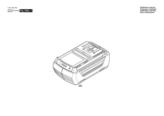 BOSCH Akku-Paket - 1607A350R0