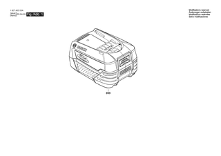 BOSCH Li-Ion 5s 2p G4 - 1607A350SA