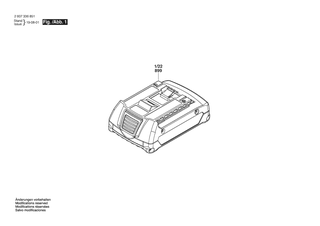 BOSCH Akku-Paket - 1607A35188