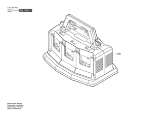 BOSCH Schnell-Lader - 2607226455