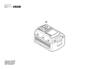 BOSCH GBA 36V - 2607336063