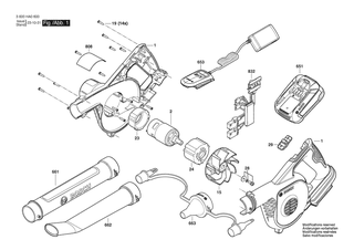 BOSCH UniversalLeafBlower 18V-130 - 3600HA0600