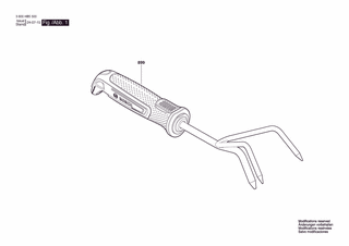 BOSCH Garden Grubber S - 3600HB5500