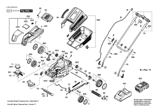 BOSCH EasyRotak 36-550 - 3600HB9B70
