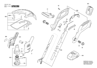 BOSCH EasyGrassCut 18V-260 - 3600HC1C07