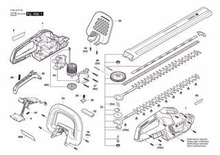 BOSCH GHE 18V-60 (II) - 3600HC9400