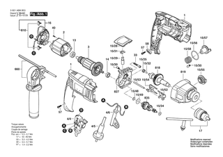 BOSCH GBM 16-2 RE BT - 3601AB80D0