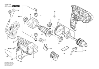 BOSCH GBM 400 - 3601AC1080
