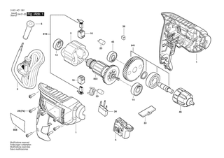 BOSCH GBM 400 - 3601AC1081