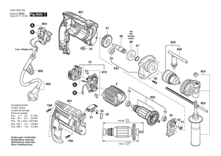 BOSCH GSB 16 RE - 3601B281G3