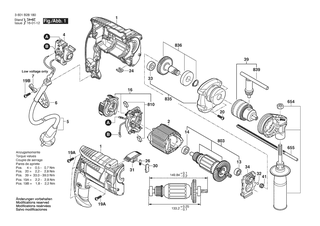 BOSCH GSB 1600 RE - 3601B28201