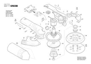 BOSCH GEX 18V-125 - 3601C72200