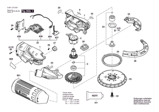 BOSCH GEX 18V-150-3 - 3601C72901