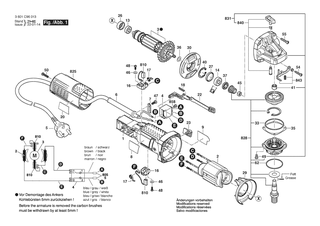 BOSCH GWS10-450 - 3601C96013