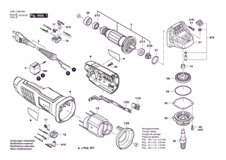 BOSCH GWS 770 - 3601C980N0