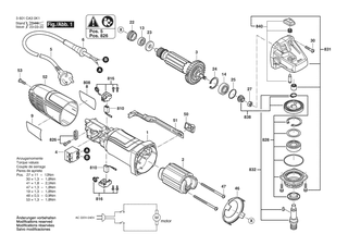 BOSCH GWS 700 - 3601CA30G1