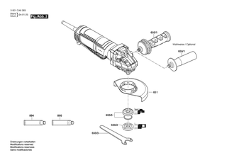 BOSCH GWS 12-125 P - 3601CA62G4