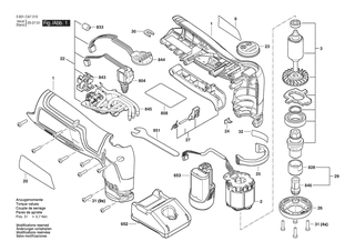 BOSCH GWG12V-20S - 3601CA7010