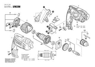 BOSCH GBM 13 RE - 3601D77582