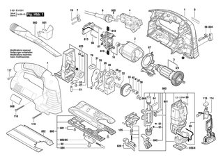 BOSCH GST 160 BCE - 3601E180B0