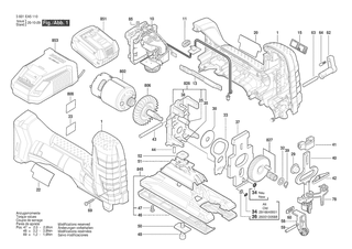 BOSCH GST18V-47N - 3601EA5110