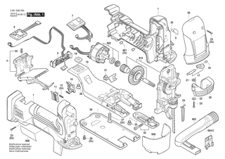 BOSCH GST 18V-155 SC - 3601EB0000