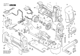 BOSCH GST18V-60BC - 3601EB0010
