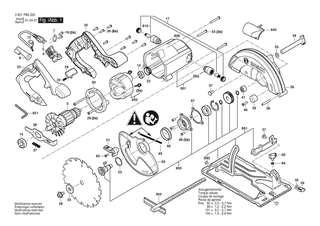 BOSCH GKS 14-64 - 3601FB3040