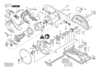BOSCH GKS 14-64 - 3601FB30B0