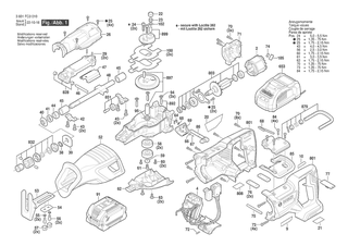 BOSCH GSA18V-110 - 3601FC0010