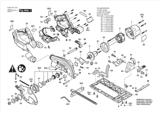 BOSCH GKS 18V-22 - 3601FC1210