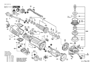 BOSCH GWS13-52TG - 3601G76110
