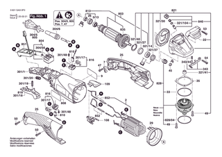 BOSCH GWS 18-125 L - 3601GA30F1