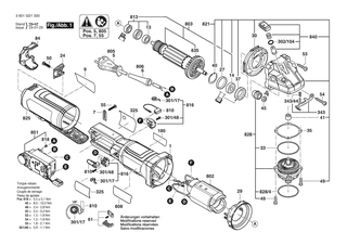 BOSCH GWS 17-125 PS - 3601GD13E0