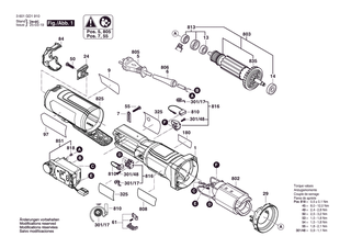 BOSCH GWS14-50P - 3601GD1910