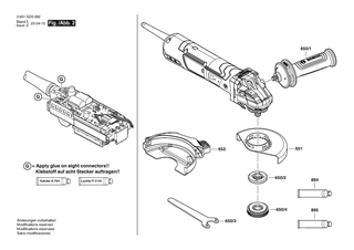 BOSCH GWS 20-125 SB - 3601GD50E2