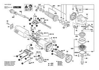 BOSCH GWS 1400 - 3601H24832