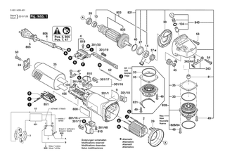 BOSCH GWS 1000 - 3601H28401